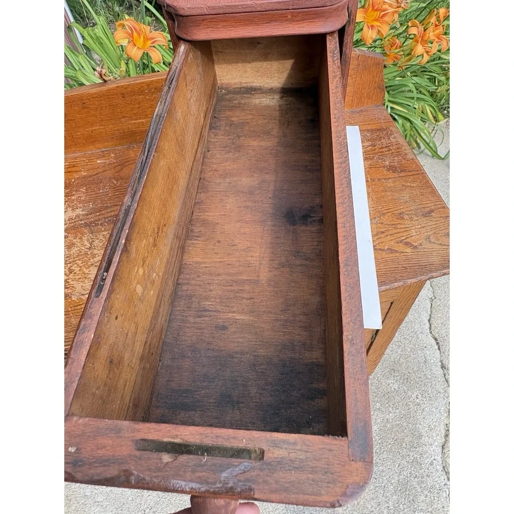 Antique Treadle Sewing Machine Drawers, Set of 3 In Frame Cottagecore Farmhouse